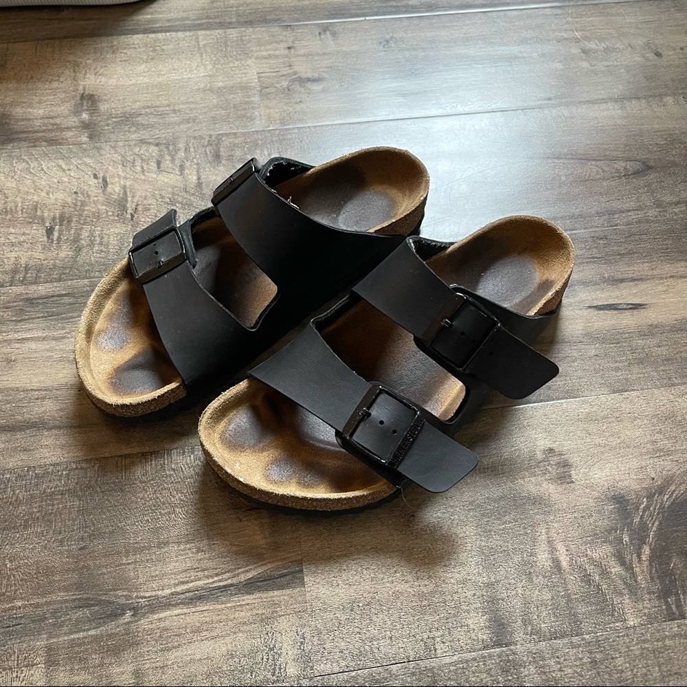 Black Birkenstock sandals